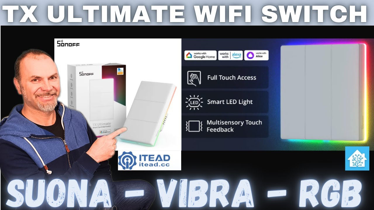 ⭐️ Novità SONOFF TX Ultimate Smart Touch Wall Switch scatola 503