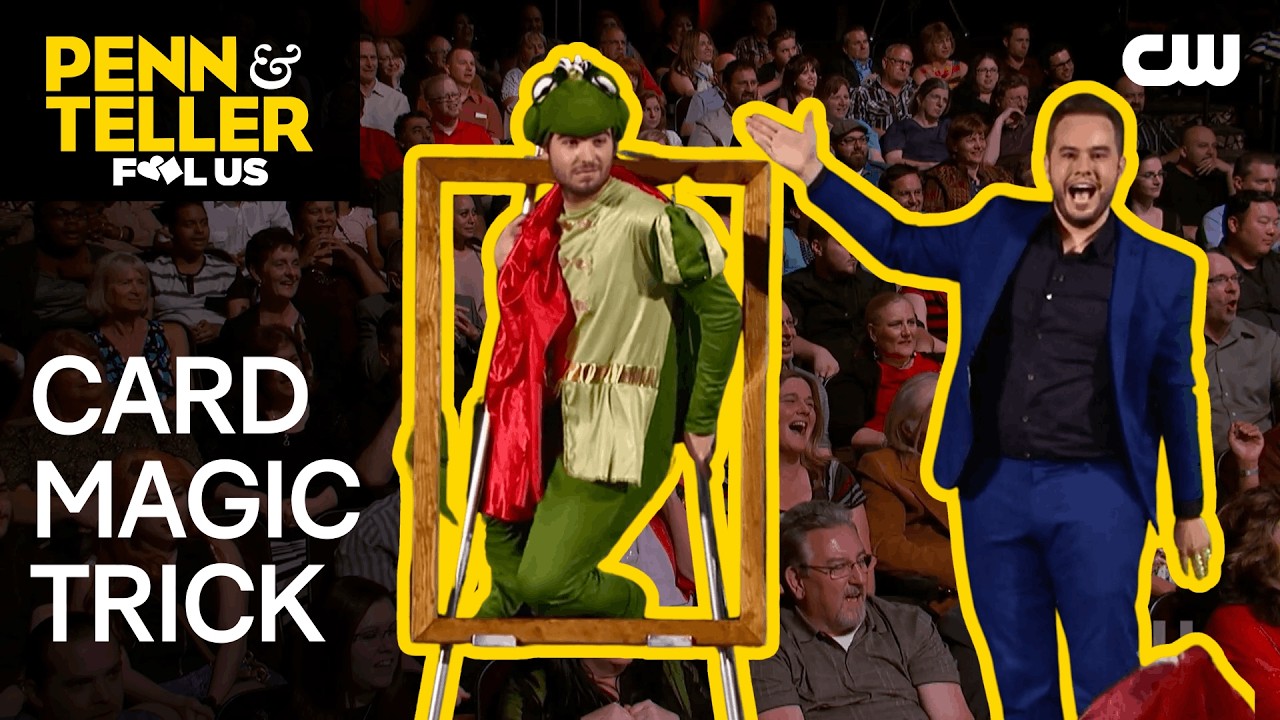 Magik Jorge Blass oszukuje Penna i Tellera sztuczką karcianą | Penn i Teller: Oszukać nas | The CW