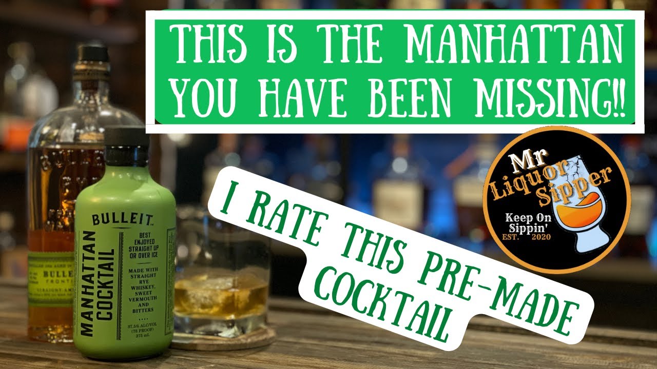 Bulleit Manhattan Cocktail Review
