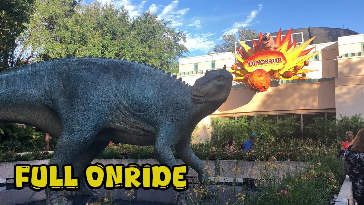 Before It Closes - DINOSAUR Full Onride - Disneys Animal Kingdom