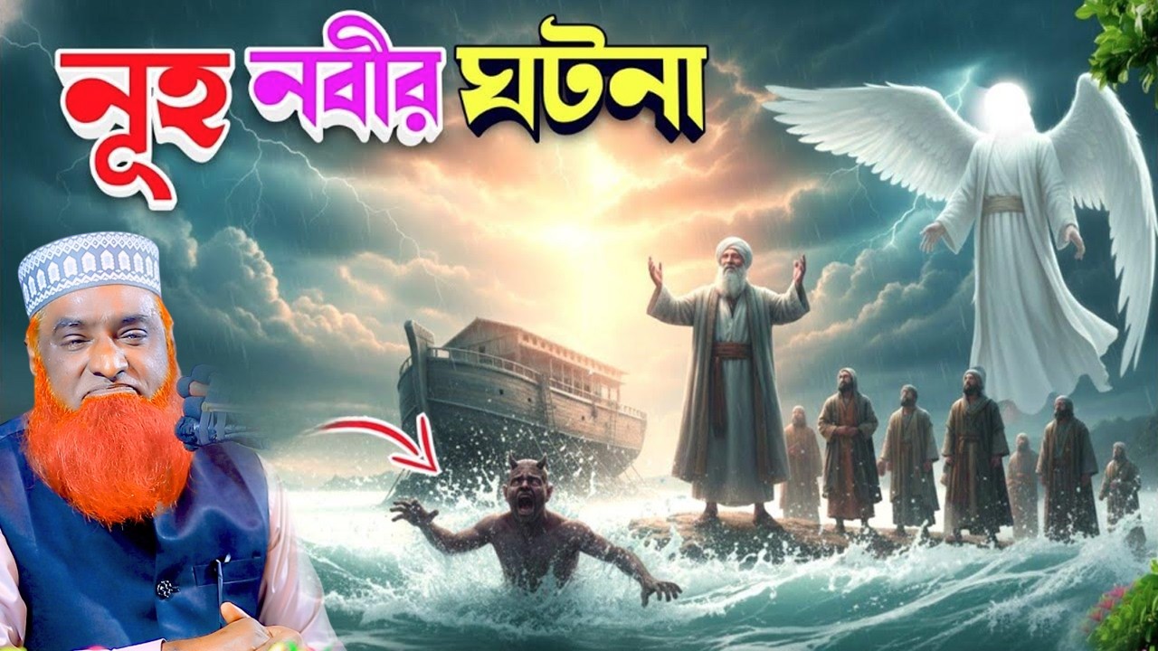 নূহ নবীর নৌকার ঘটনা | নূহ (আঃ ) জীবন কাহিনী | bazlur rashid new waz 2026 | বজলুর রশিদ ওয়াজ