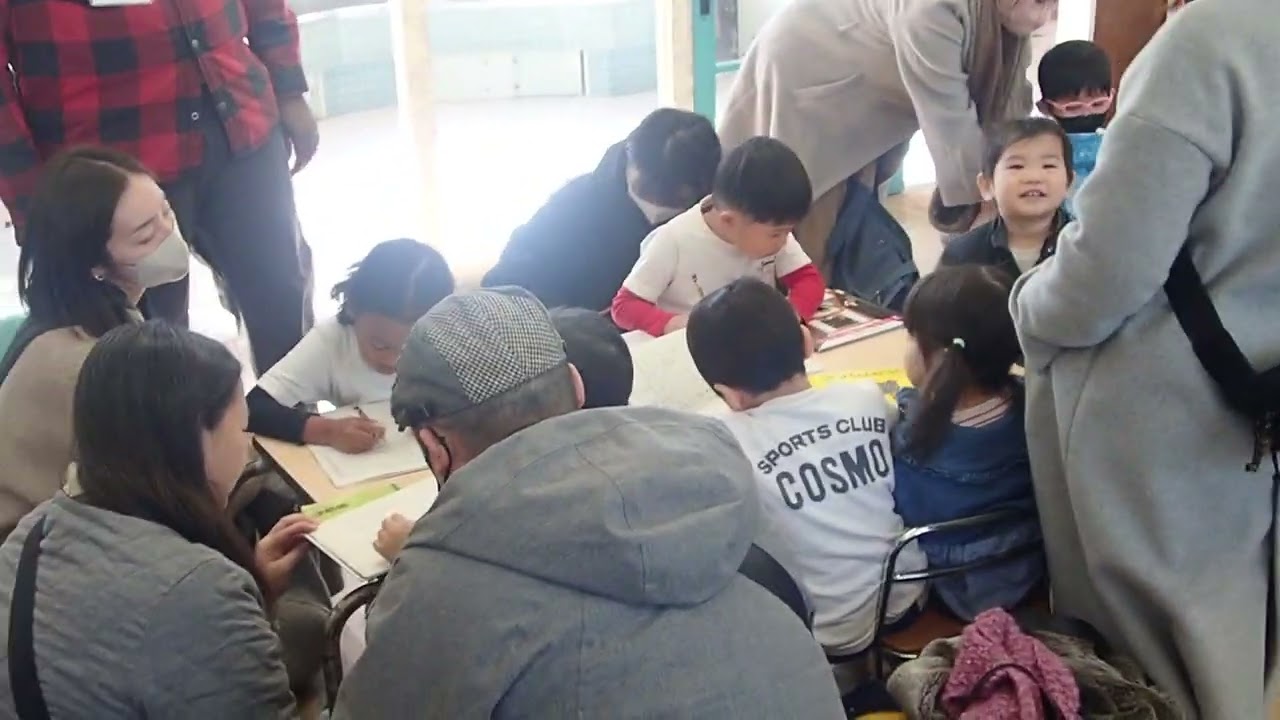 【みさと幼稚園】年中保育参観《きく組さんの読み書き計算》