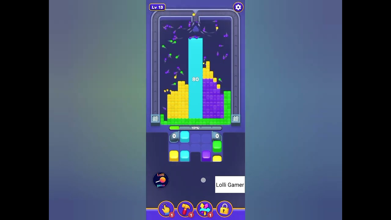 Bounce Blast Level 13 Walkthrough Solution Easy Levels | Lolli Gamer