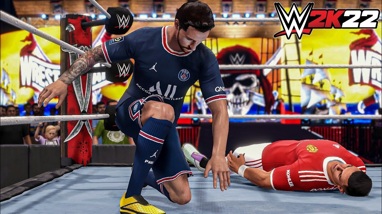 WWE 2K22 - Messi vs Ronaldo