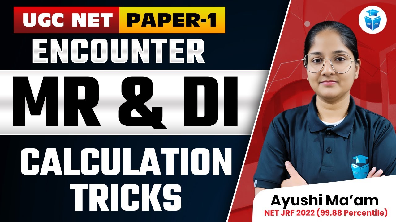 UGC NET Paper 1 Maths & DI Calculation Tricks by Ayushi Mam | UGC NET 2025 JRFAdda