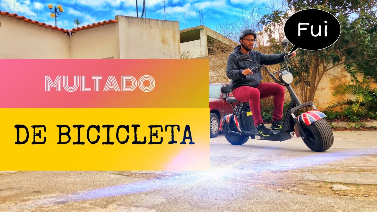 FUI MULTADO DE BICICLETA EM PORTUGAL | CONHEÇA AS LEIS DO CE PORTUGUÊS