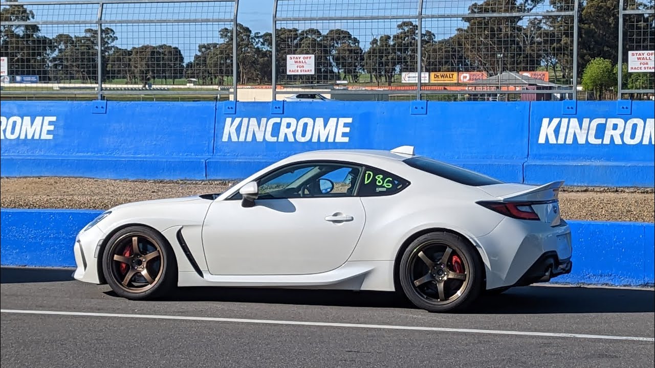 2022 Subaru BRZ 1:35:52 Lap in Winton motor raceway