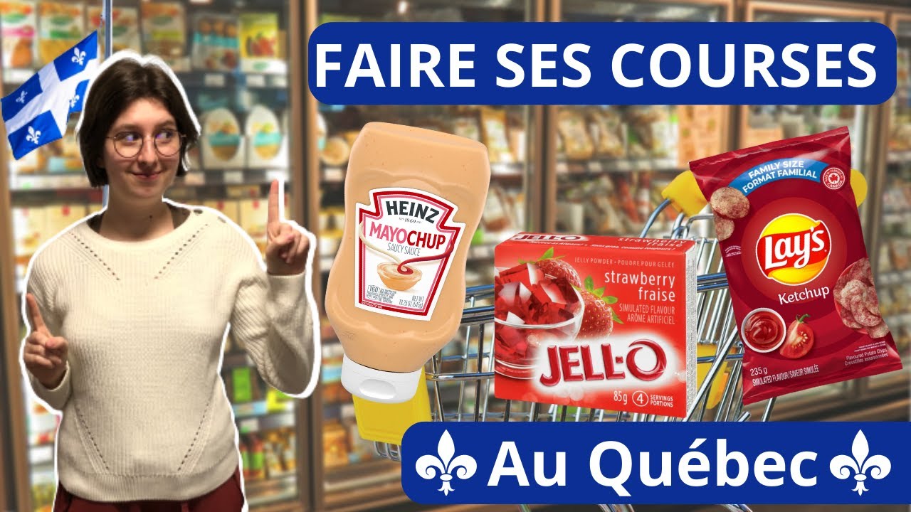FAIRE ses COURSES au QU&Eacute;BEC ! | Comment &ccedil;a marche ? Magasins ? Prix ? Diff&eacute;rences avec la France ?
