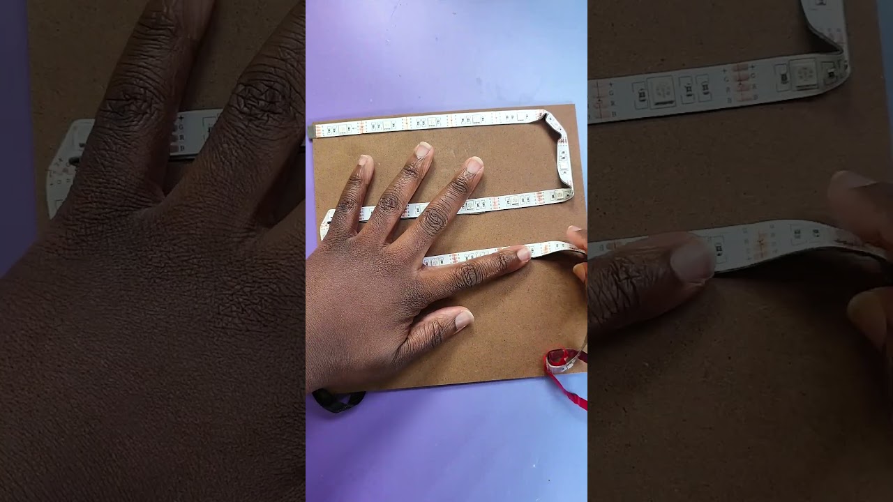 How to make a trippy light box #diy #lightbox