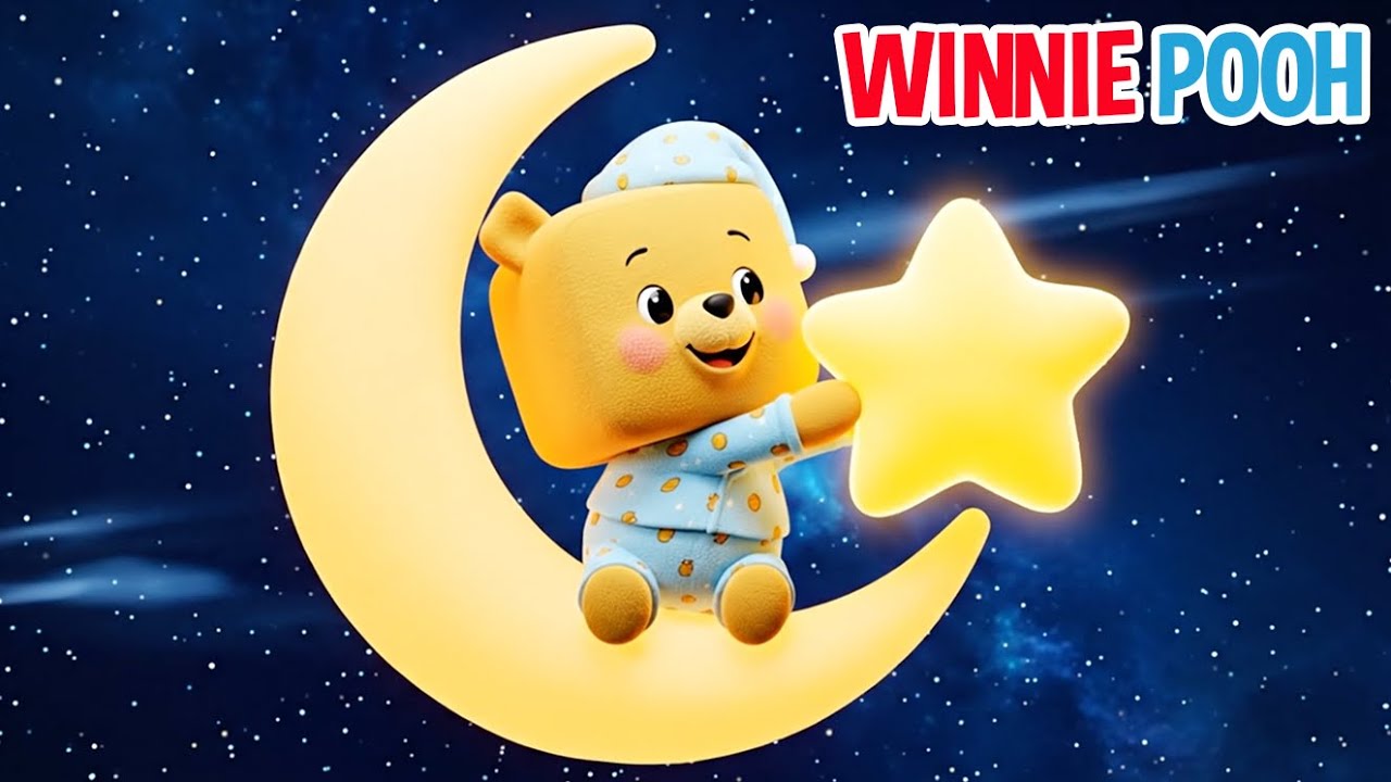 Wish Upon A Star 🌟 Winnie Pooh - Kids Songs (Calming Bedtime Music)