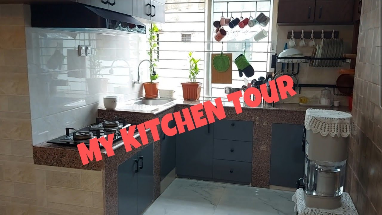 My KITCHEN Tour|| আমি কিভাবে আমার সখের কিচেন টা সাজিয়েছি||bangladeshi small kitchen Organization ||