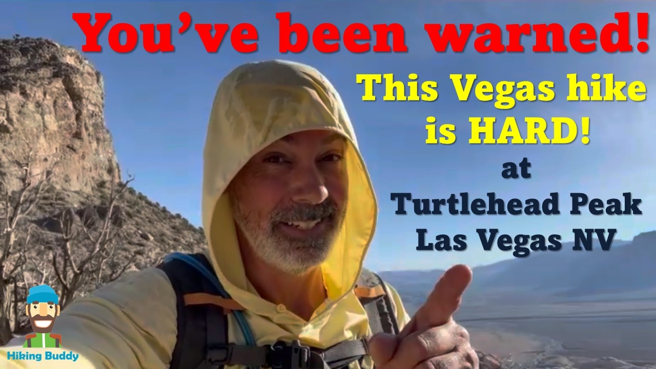Turtlehead Peak in Vegas is a great workout with killer views!