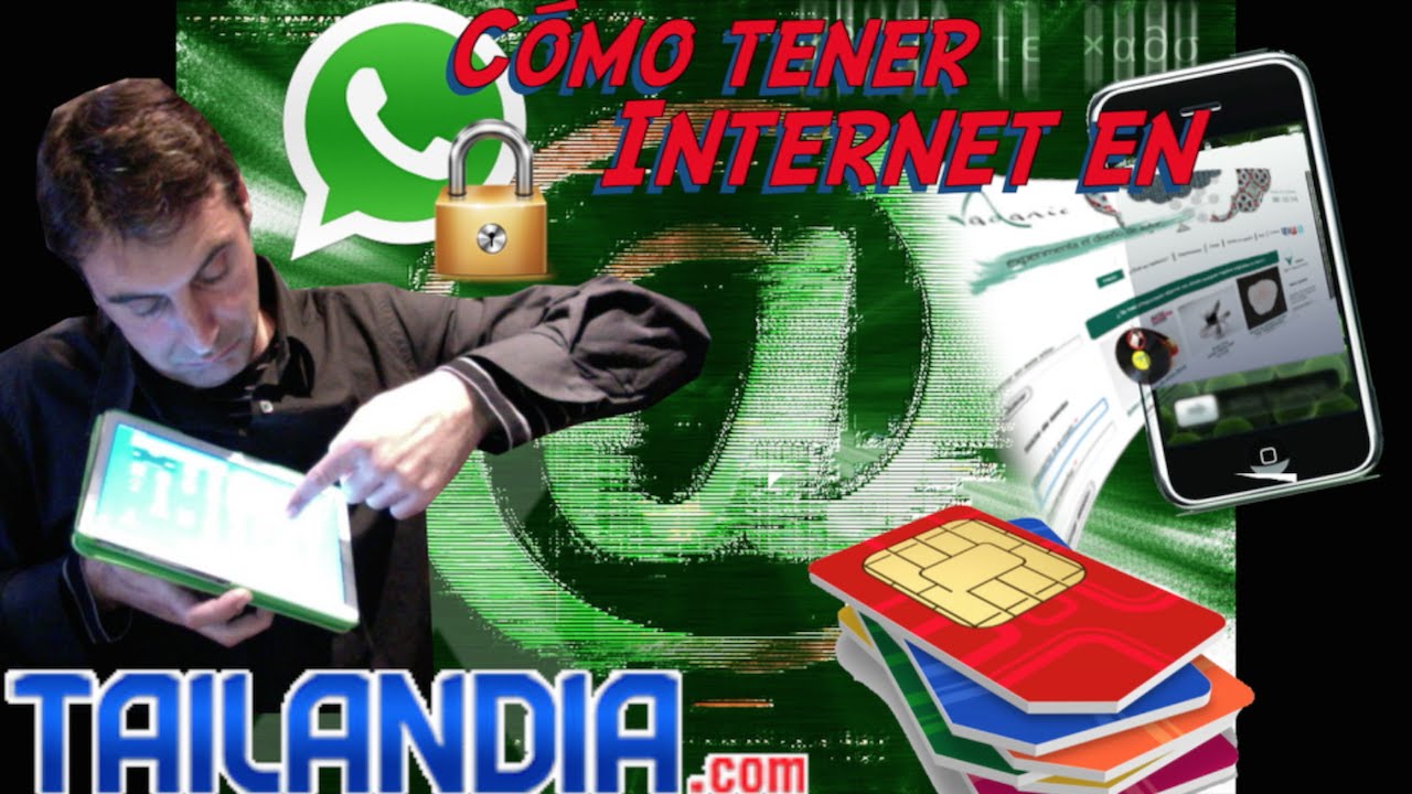 Como tener internet en el movil en Tailandia