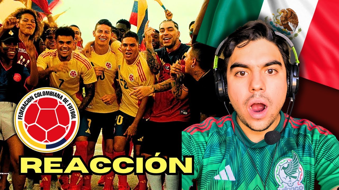 (REACCIÓN) Ryan Castro, SOG, Selección Colombia - EL RITMO QUE NOS UNE (Video Oficial)