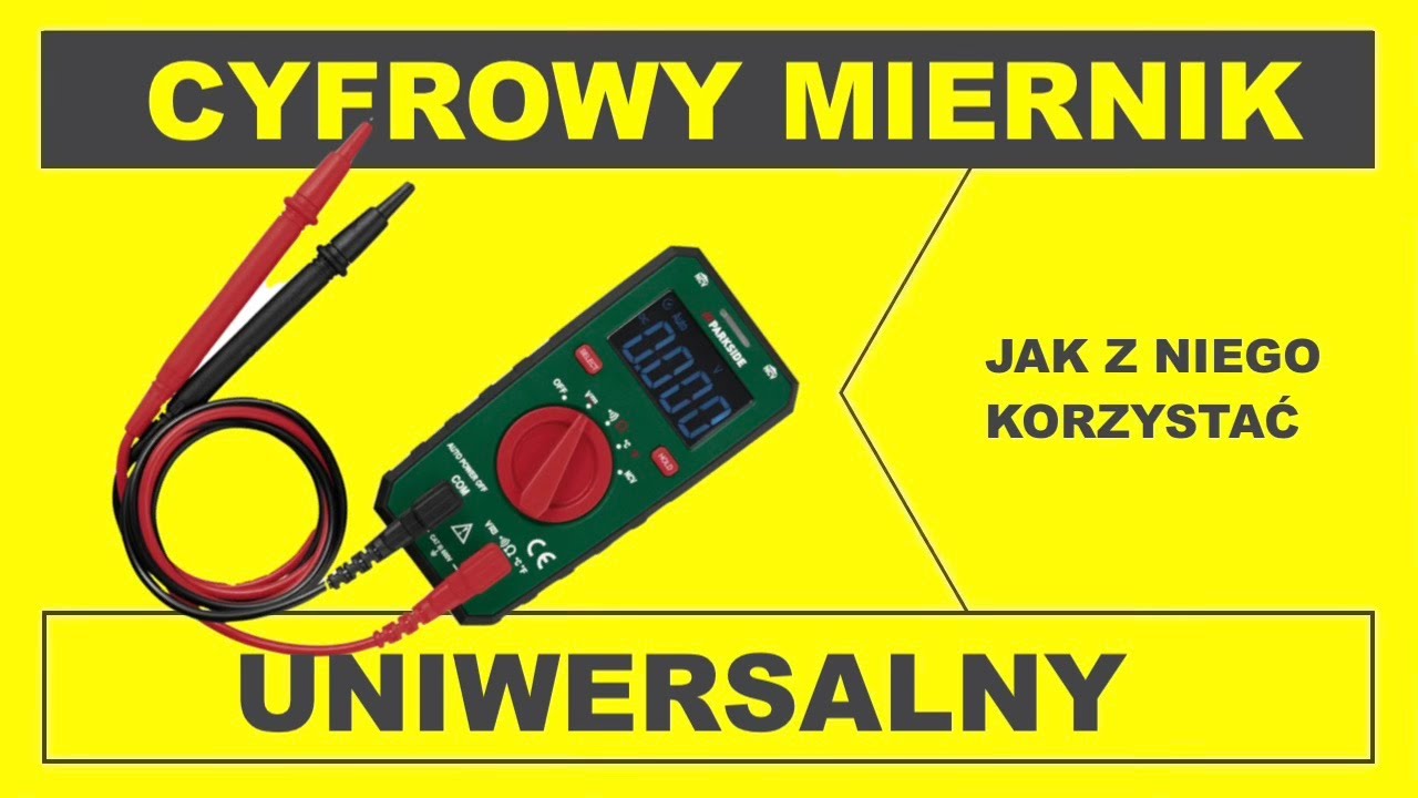 Cyfrowy miernik z Lidla - PARKSIDE