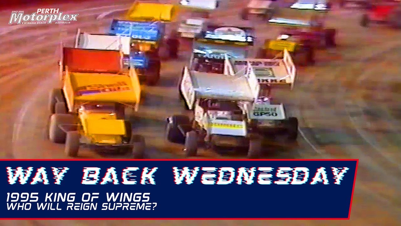 Classic Krikke v Tatnell Battle for 1995 King of Wings Title! 30 Years On From Claremont Speedway