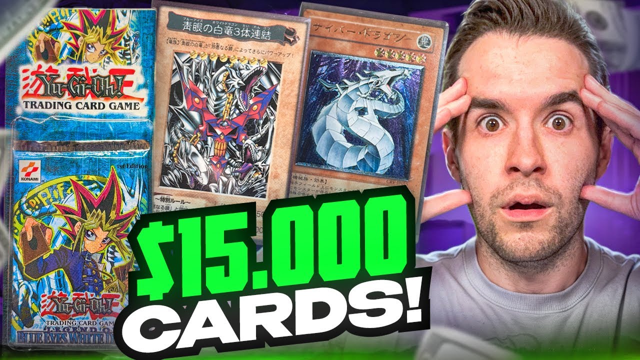 $15,000+ In RARE Yugioh Cards For Sale - Legend Of Blue-Eyes 1ST EDITION!