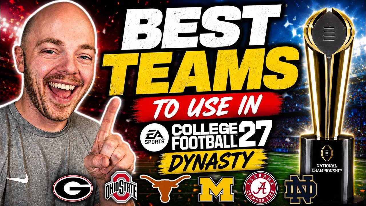 ЛУЧШИЕ команды для перестройки в режиме династии College Football 27!