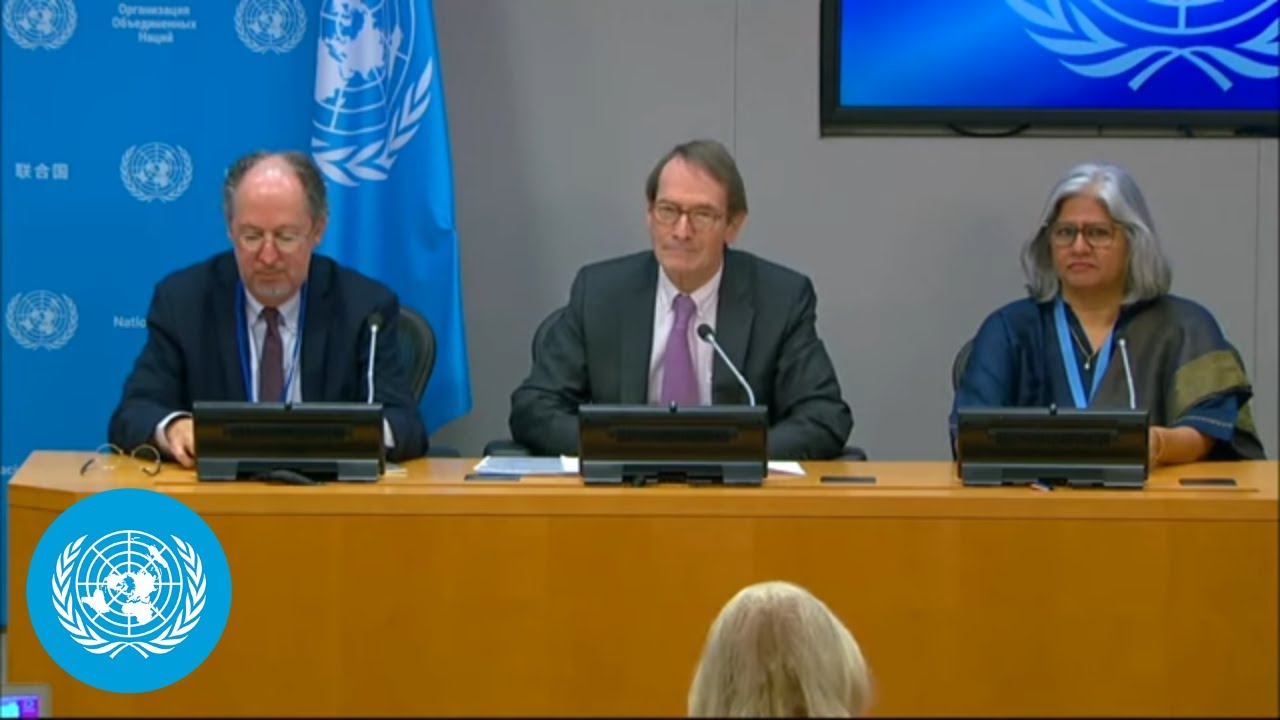 Ukraine: Independent International Commission of Inquiry - Press Conference | United Nations
