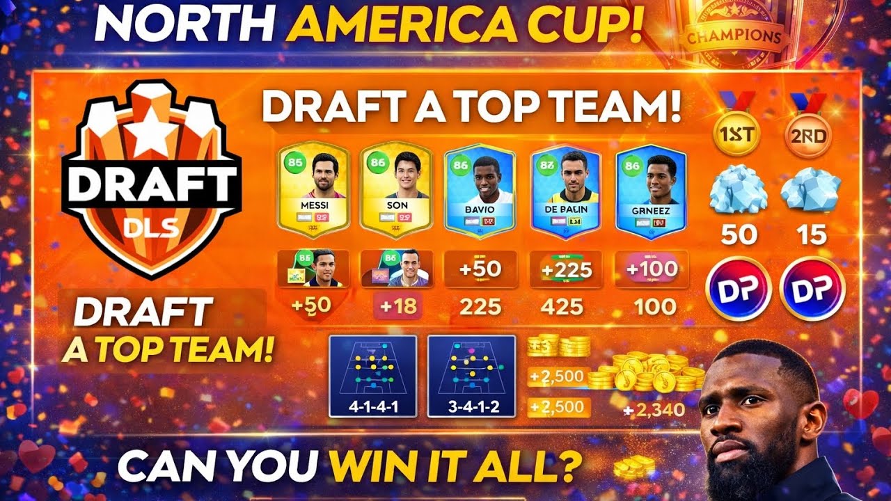 DLS 26 - Dream Draft - North America Cup - [1]