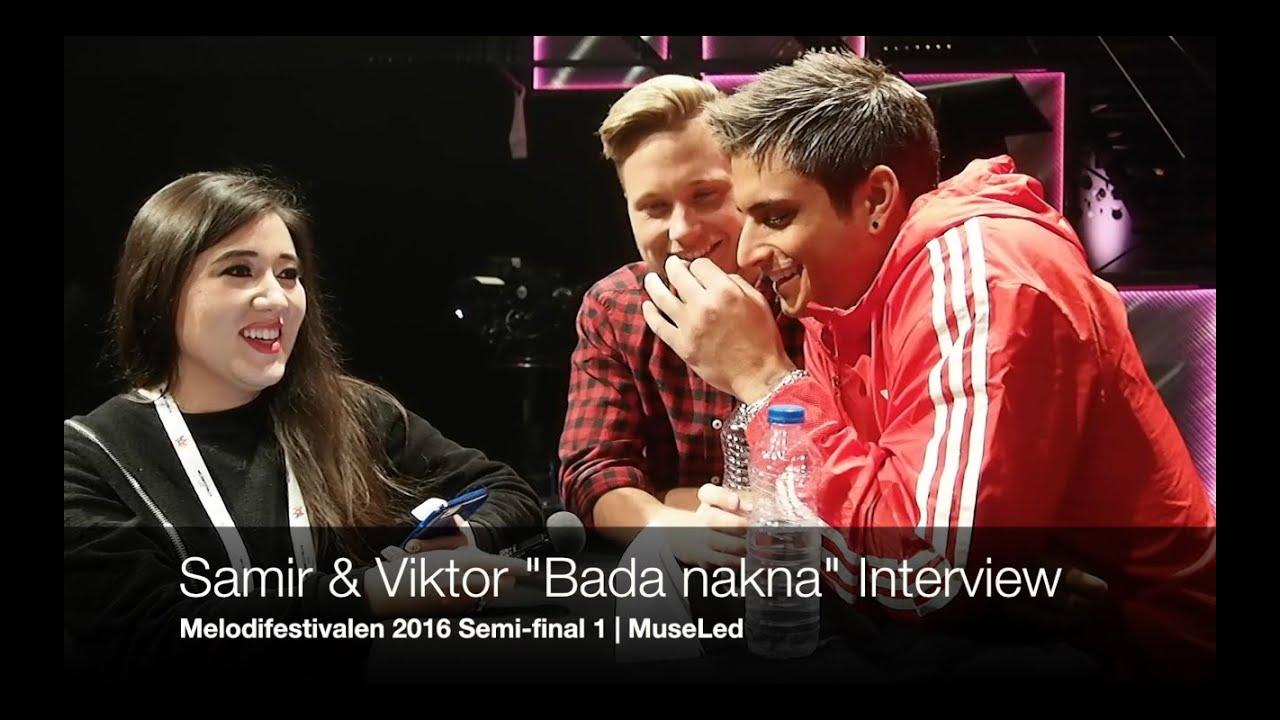 Samir & Viktor - Melodifestivalen 2016 Semi-final 1 Interview