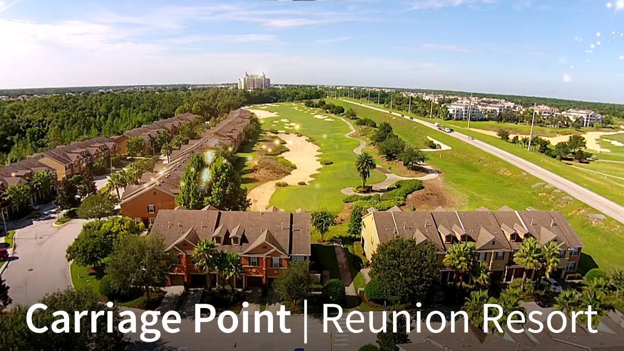 Carriage Point Pool & Vacation Rental Town Homes in Reunion Resort | Florida Vacation Homes