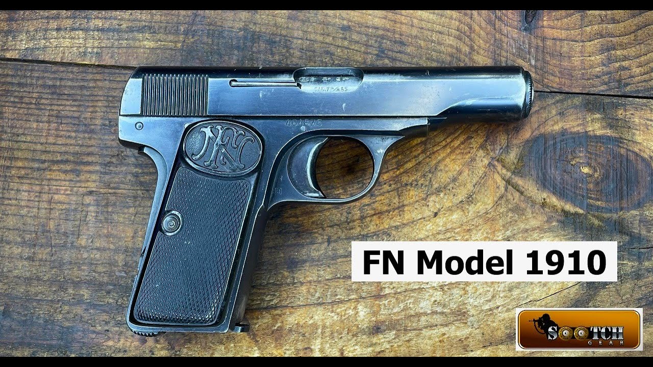 FN Model 1910 32 ACP Gun Review