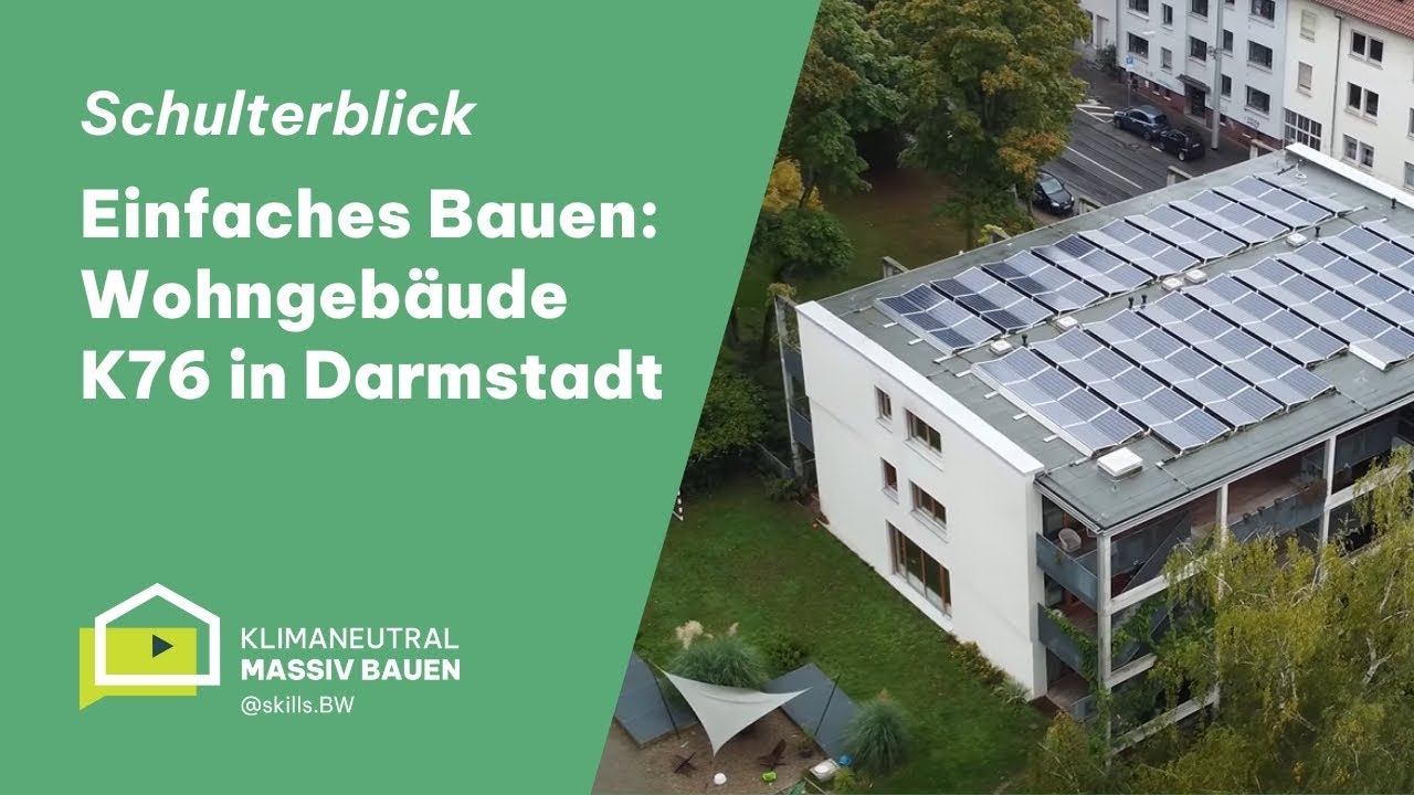 Schulterblick - Einfaches Bauen: Wohngebäude K76 in Darmstadt