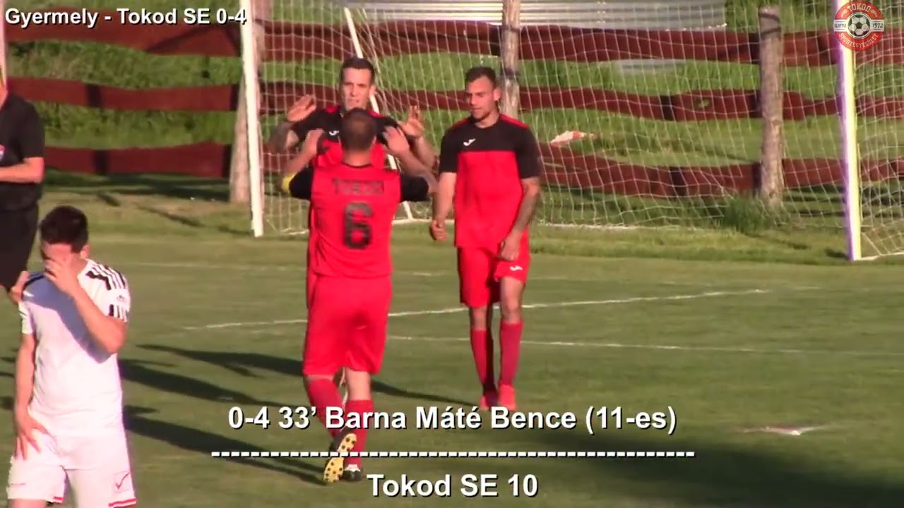 Barna Máté Bence 2. gólja - Gyermely - Tokod SE 2-5 (0-5)