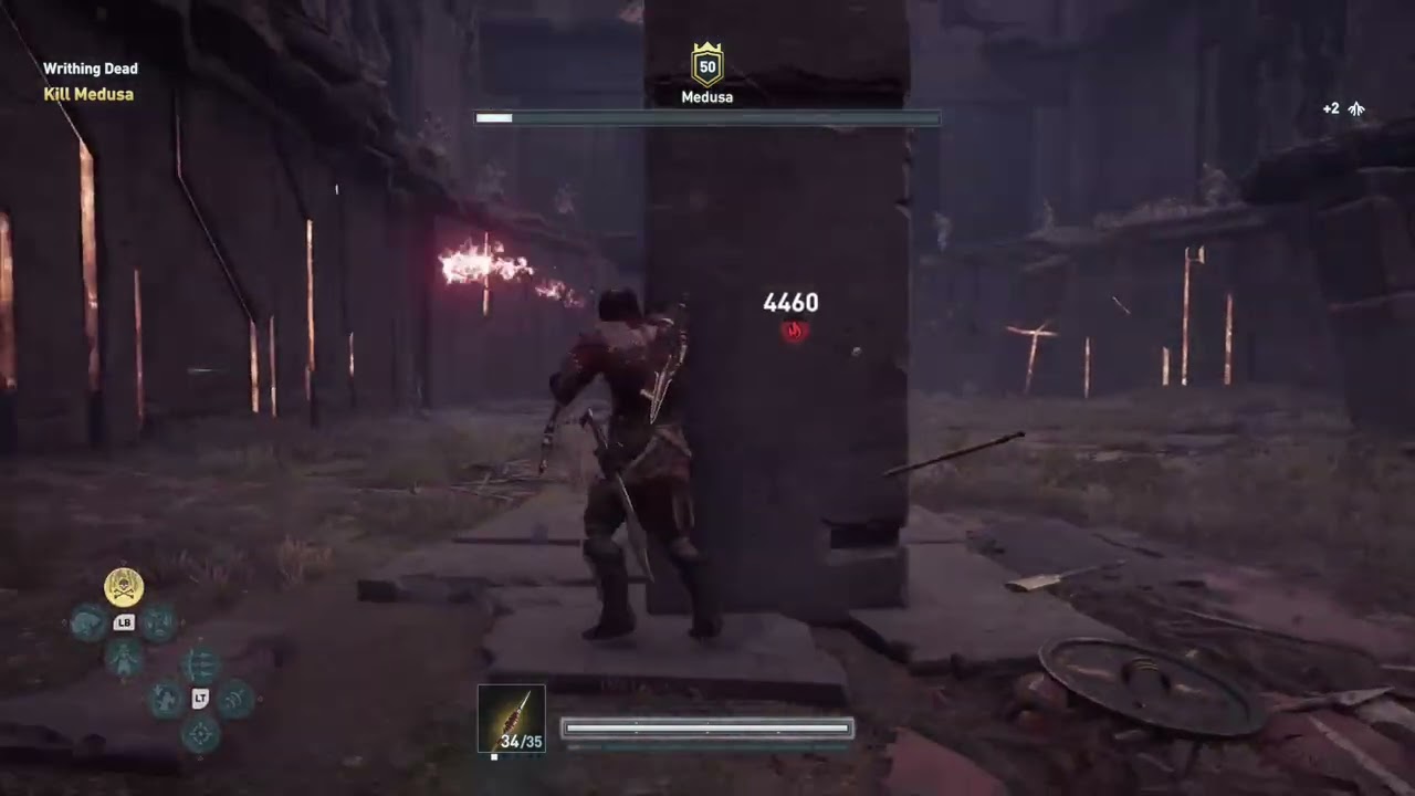 ASSASSIN'S CREED ODYSSEY..... MADUSA boss battle pt.3 ENDING