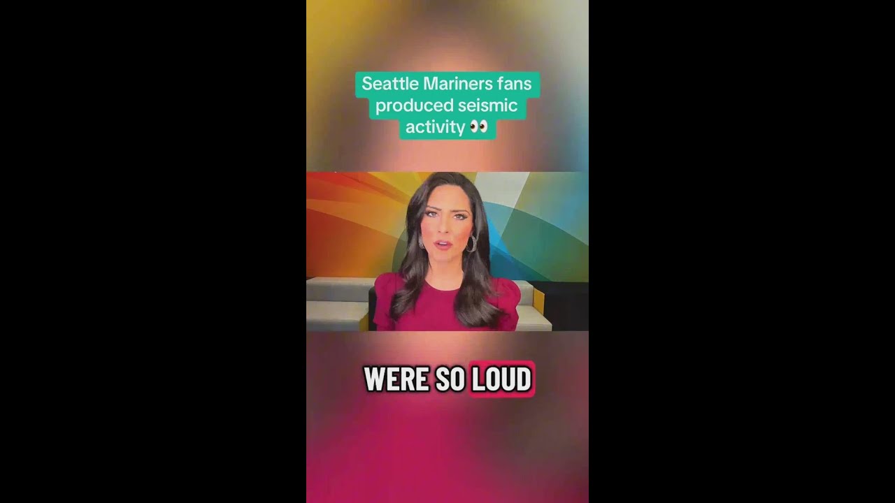 Mariners fans produce seismic activity during historic Game 5 victory