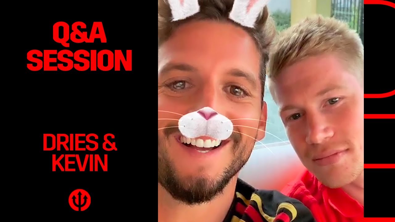 #REDDEVILS​ | Q&A session with Dries Mertens & Kevin De Bruyne
