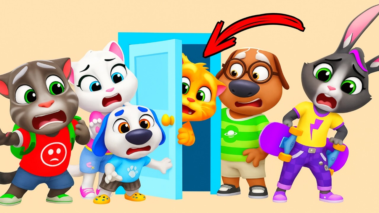 Talking Tom Friends 2 New Game | My Talking Tom Friends update | Part 23 ♥️💛💚💙