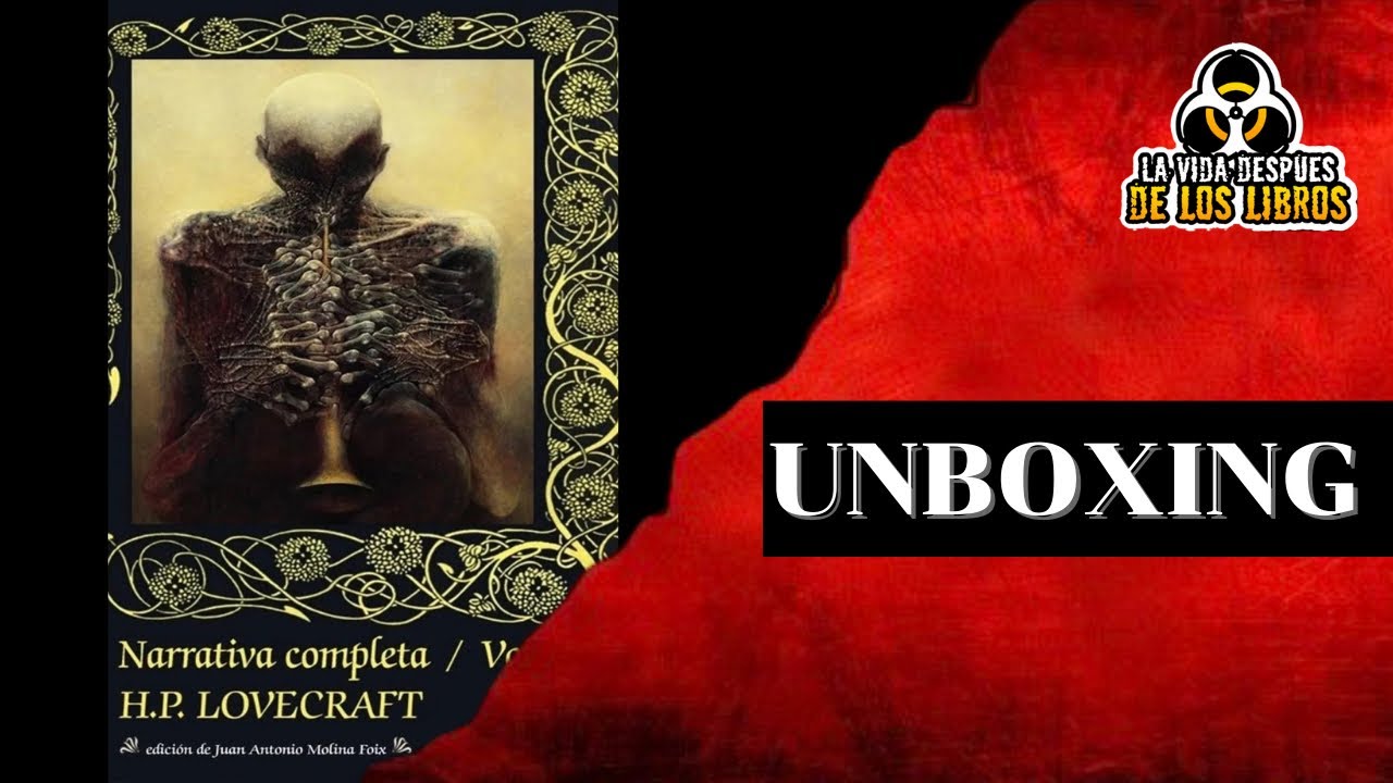 Valdemar Gótica #62 narrativa completa lovecraft vol.1 - unboxing - la edición más completa que hay