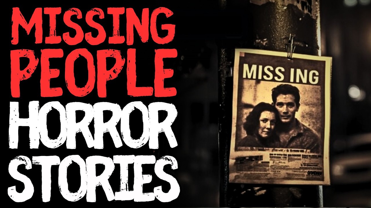 True Missing People Scary Horror Stories for Sleep | Black Screen With Rain Sounds