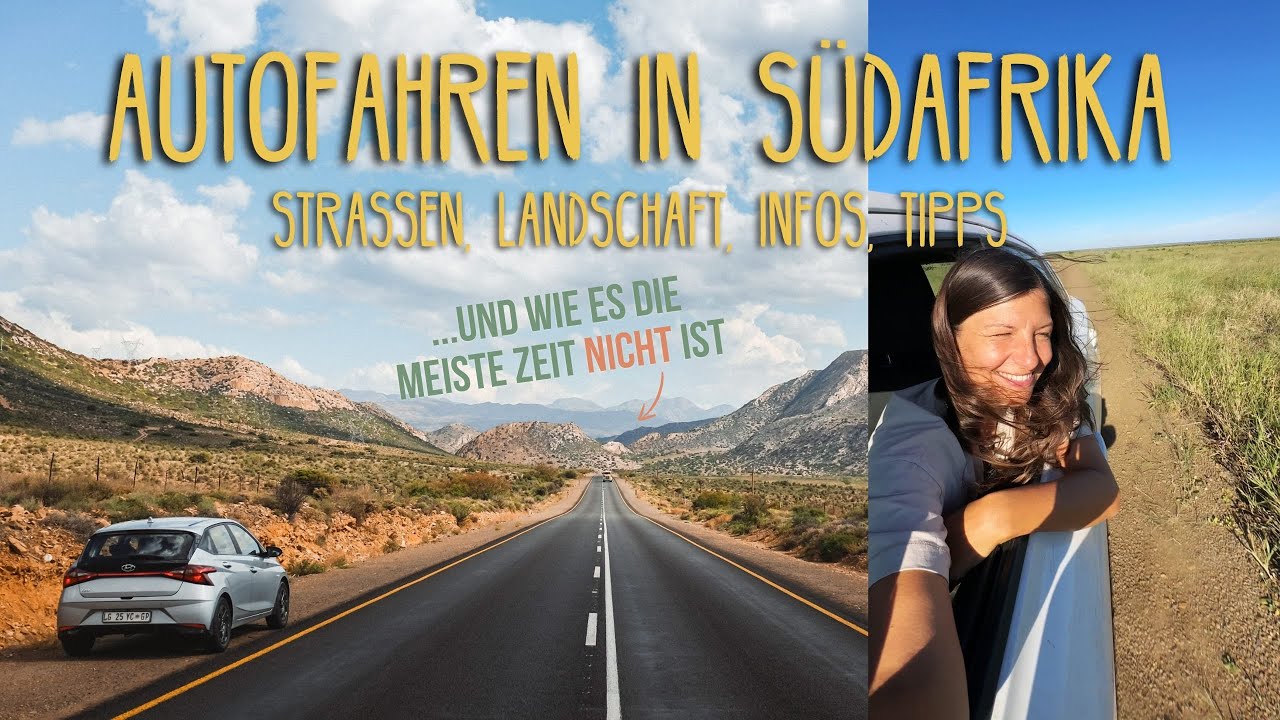 Mit Mietwagen durch #Südafrika: Straßen, Landschaften, Infos & Tipps •  Reisevlog 274