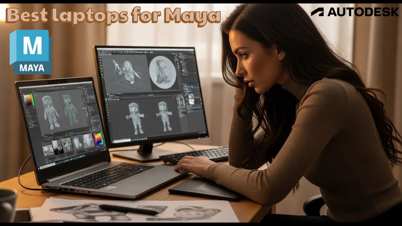 Лучшие ноутбуки для Autodesk Maya (2025) #maya #3danimation