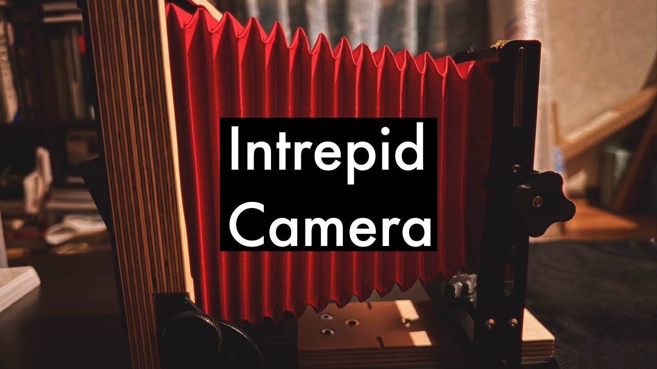 【A beautiful camera】Intrepid 4x5 Camera