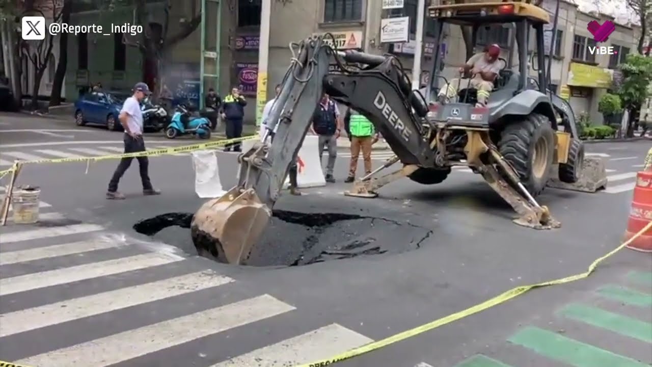 Socavones en CDMX: &iquest;Qu&eacute; son y por qu&eacute; se originan?