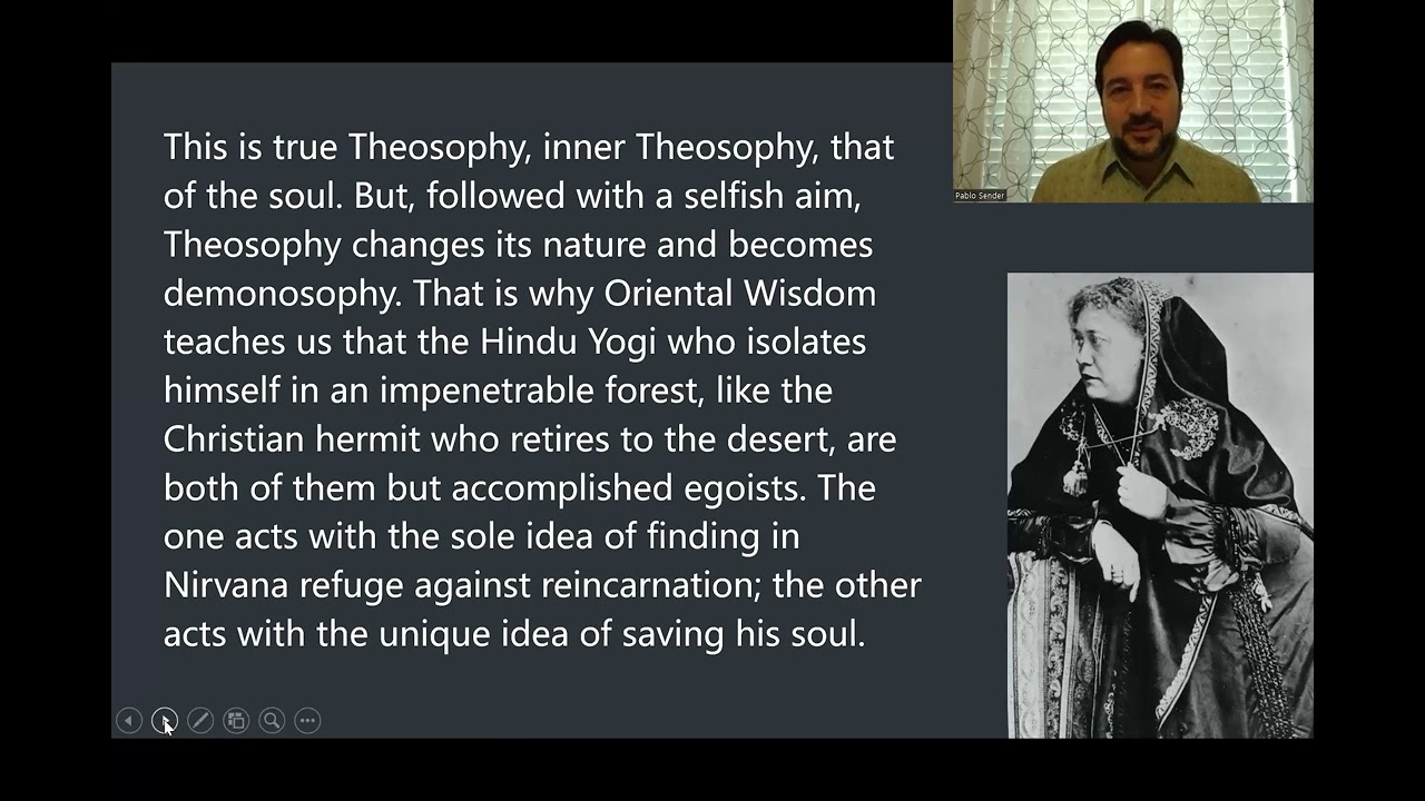 Blavatsky on Transcendental Theosophy with Pablo Sender | Explore Theosophy
