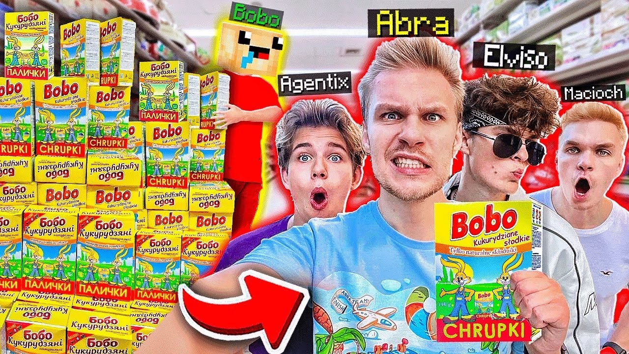 PRZEJECHALIŚMY 300 KILOMETRÓW i KUPILIŚMY 🤑 *CHRUPKI BOBO* w PRAWDZIWYM ŻYCIU! 🥜😱