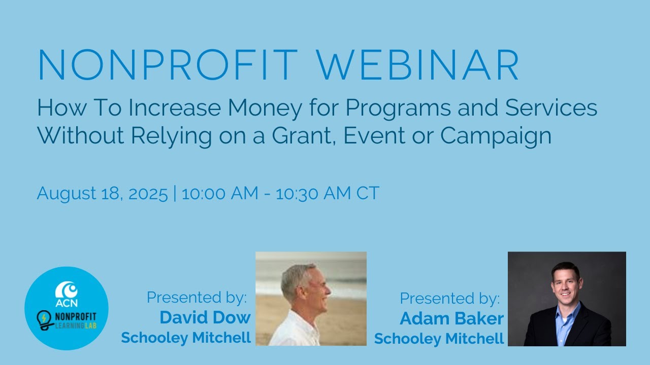 How to Increase Money for Programs and Services Without Relying on a Grant, Event, or Campaign