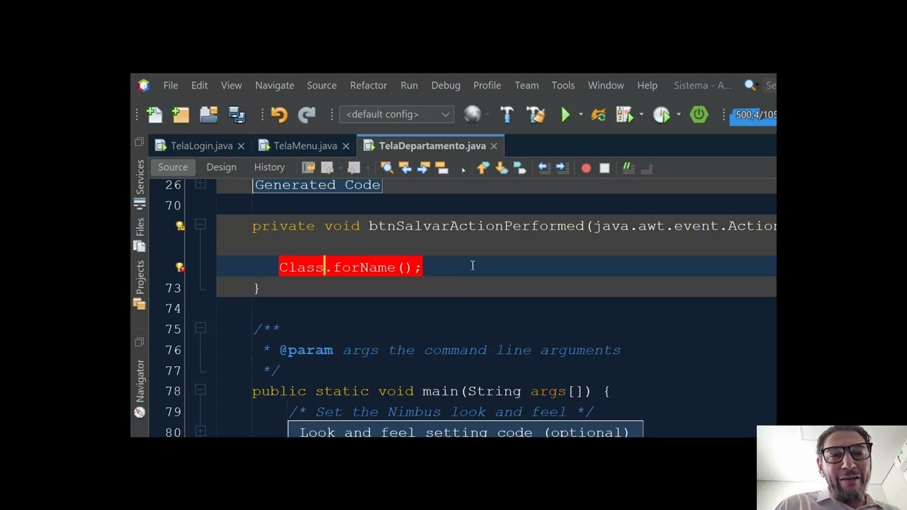 Cadastro via formulário Java em Banco de Dados - Parte II