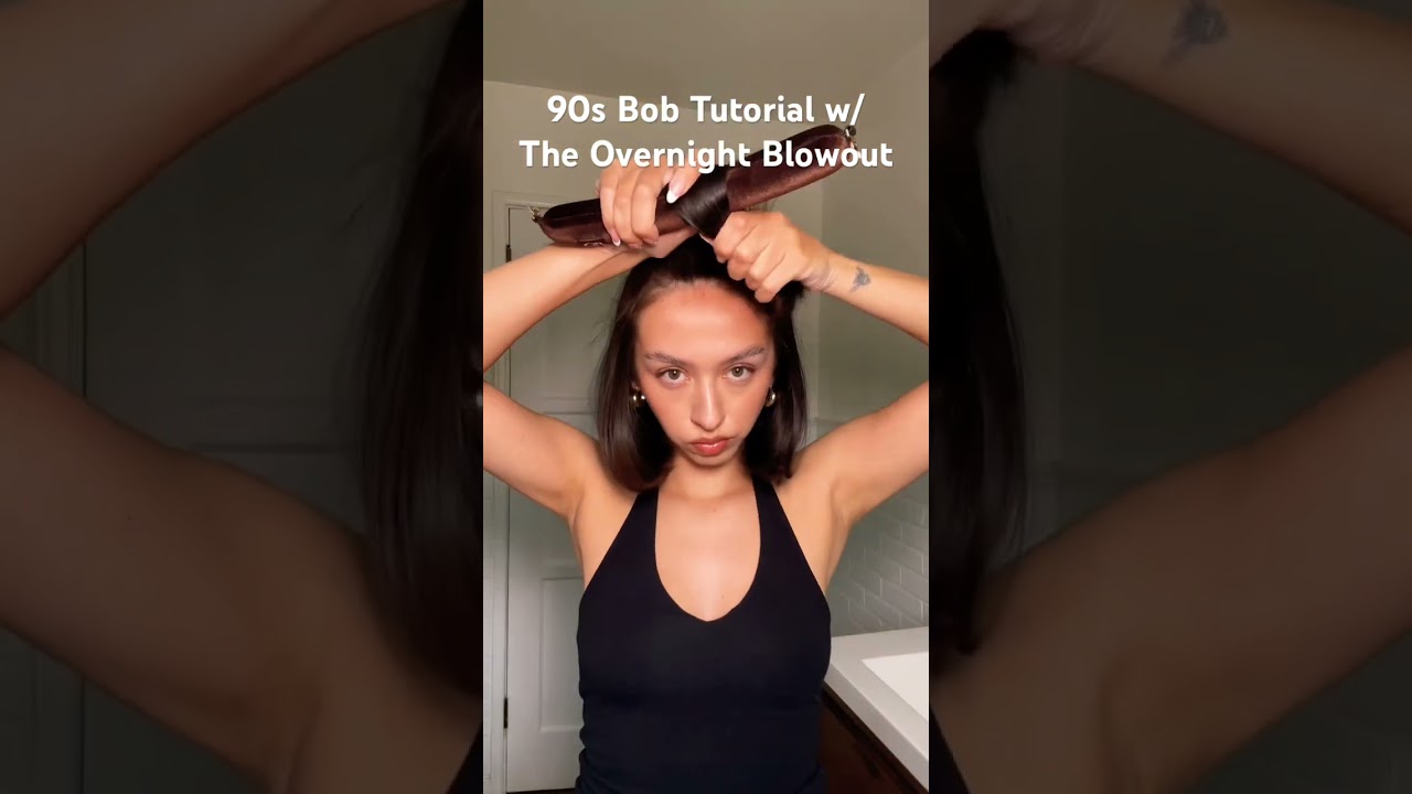 90s Bob Tutorial | Overnight Blowout