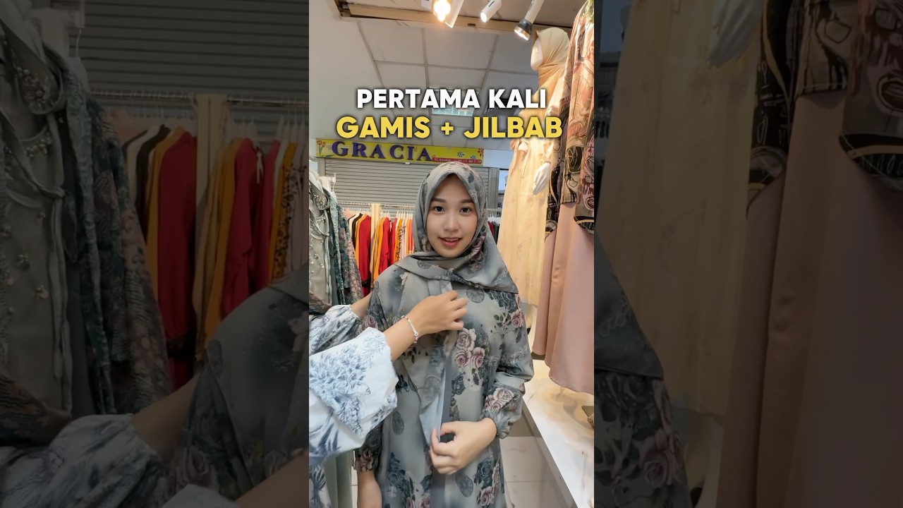 PERTAMA KALI IRENE PAKE GAMIS DAN JILBAB 🔥✨