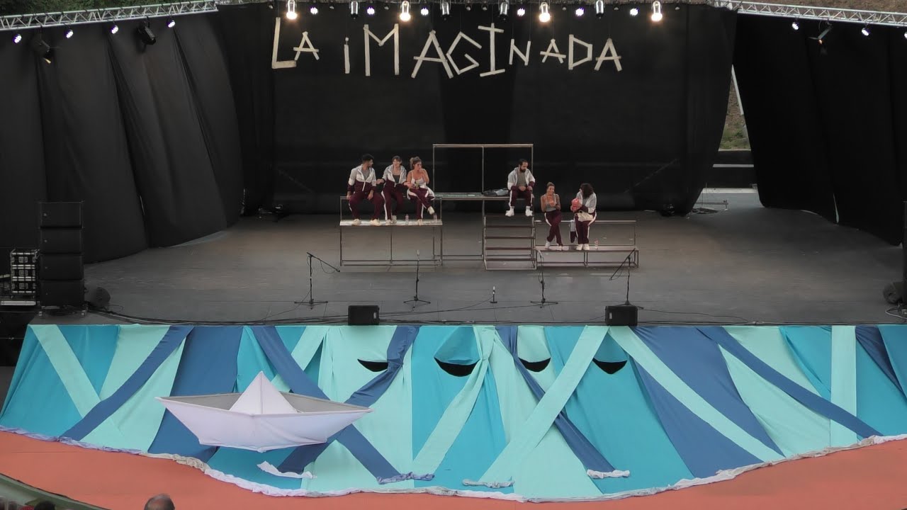#CulturaEsSegura...La Grada a càrrec de Tornavís Teatre. Teatre Auditori del Camp de Mart.
