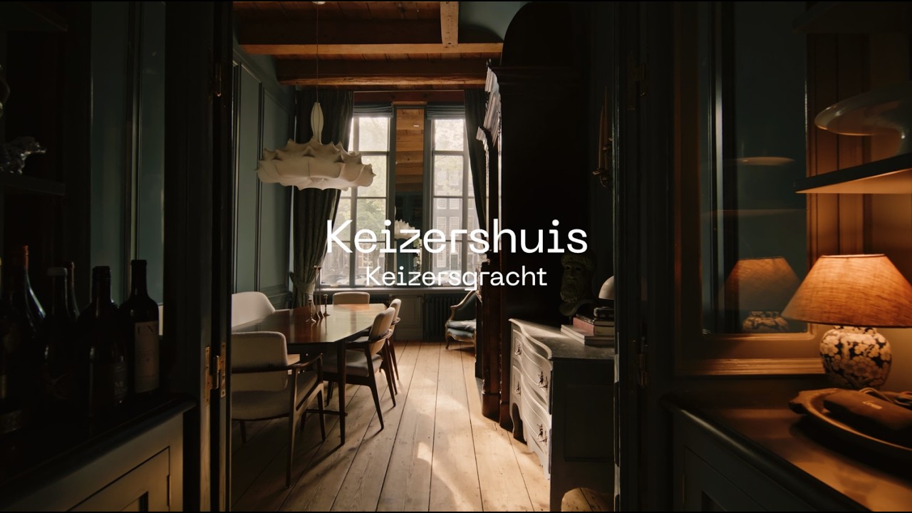Inside a 17th-Century Amsterdam Canal Home (House Walkthrough)