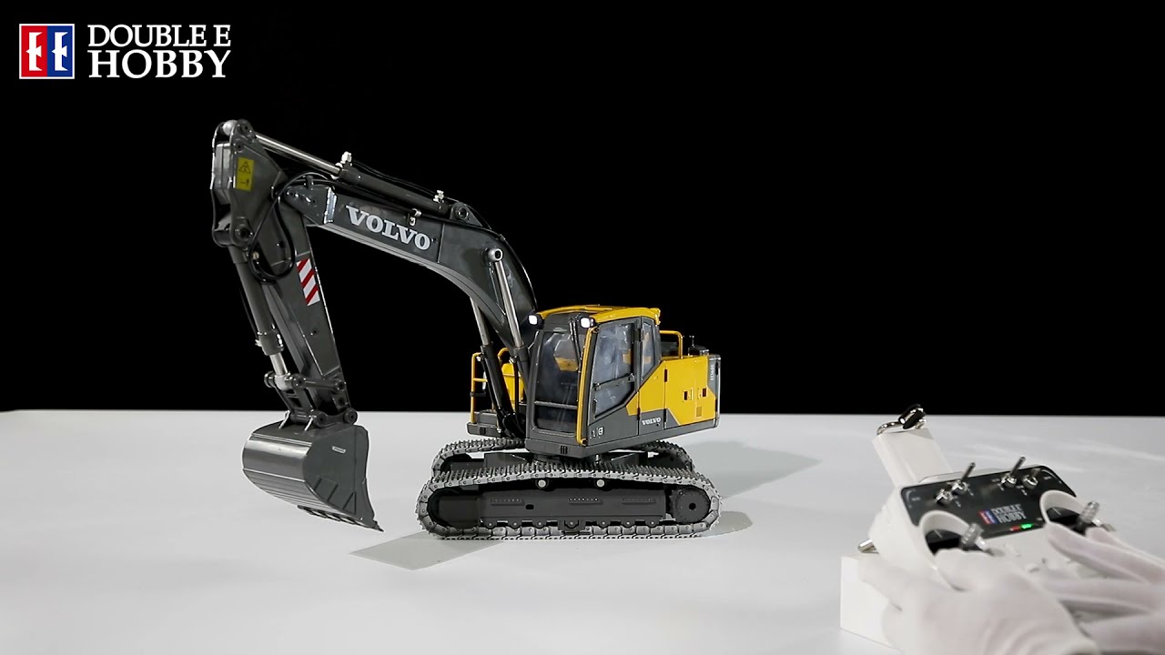 Electric RC Volvo excavator maintenance 1 | Double E Hobby E010-003