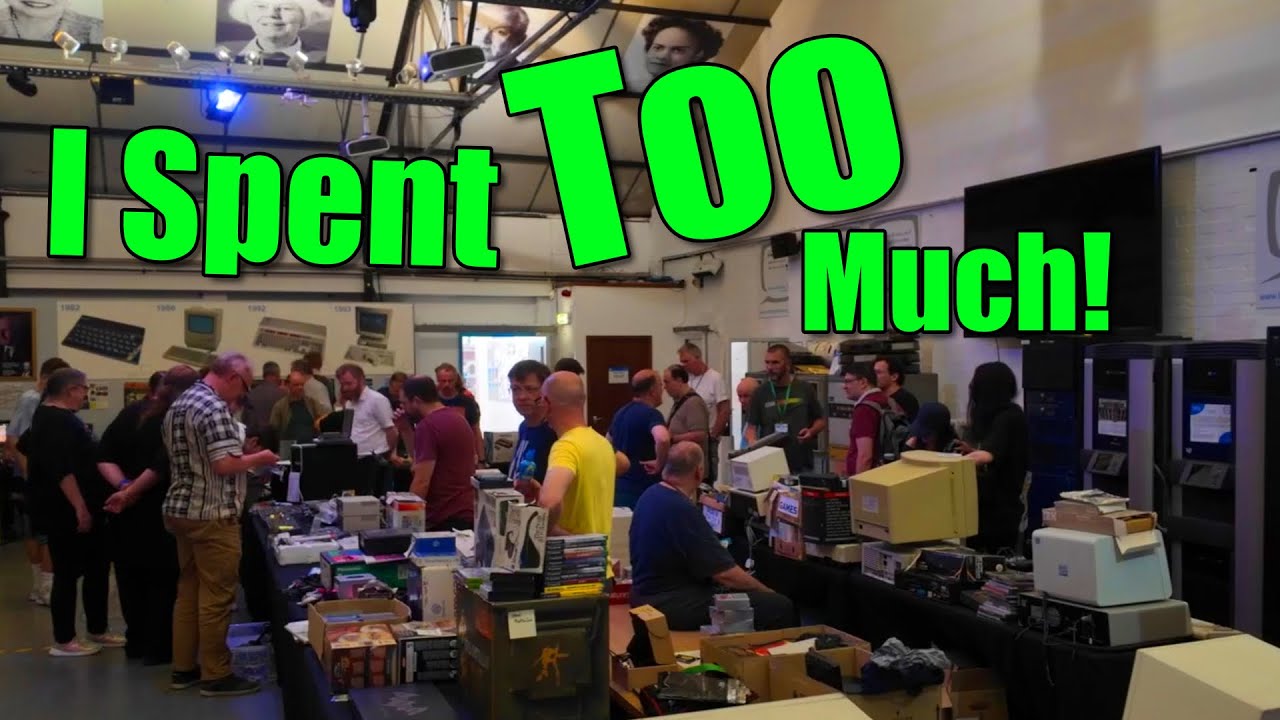 Buying Retro Bargains at a Cambridge Bring n Byte Sale