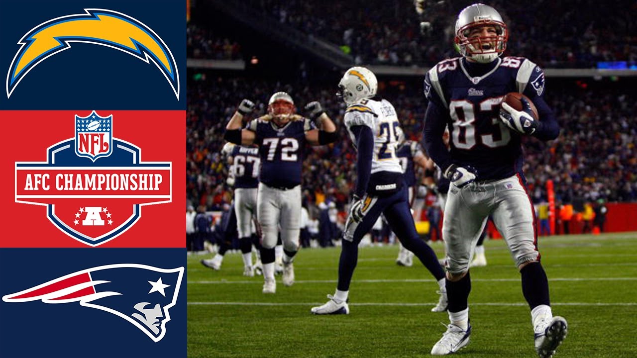Chargers vs Patriots 2007 AFC Championship